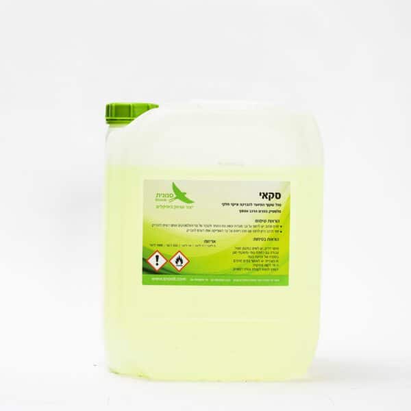 סקאי ע״ב ממיסים להברקת חלקי פנים הרכב וצמיגים - 18 ליטר