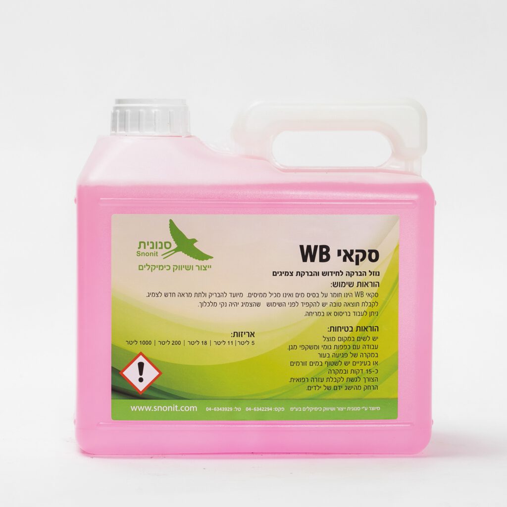 5 ליטר סקאי WB (ע״ב מים) – נוזל להברקה צמיגים
