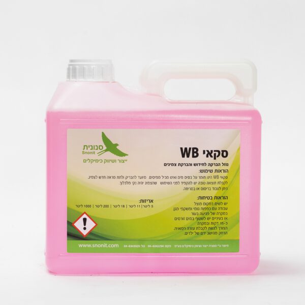 5 ליטר סקאי WB (ע״ב מים) - נוזל להברקה צמיגים