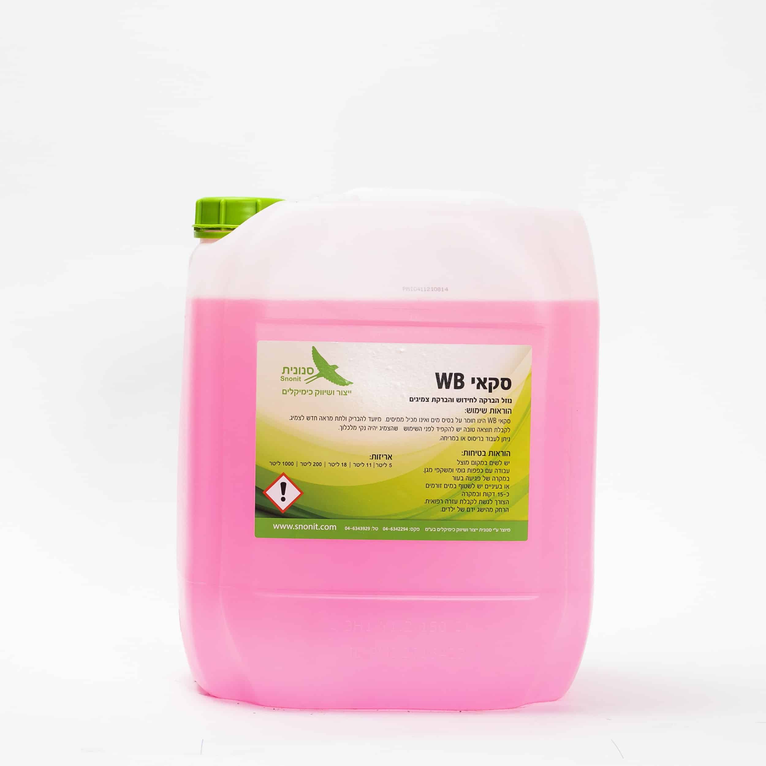 18 ליטר סקאי WB (ע״ב מים) – נוזל להברקת צמיגים 18 ליטר סקאי WB (ע״ב מים) – נוזל להברקת צמיגים