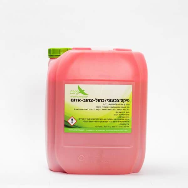 שמפו פיקס צבעוני אדום - 18 ליטר